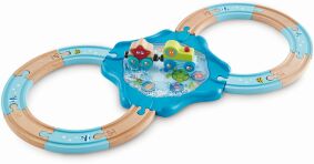 Hape Railway Ξύλινος Σιδηρόδρομος Undersea Figure Eight