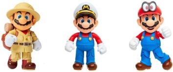 Nintendo Φιγούρες 4" Super Mario Odyssey Set