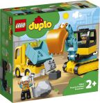 LEGO Duplo Truck & Tracked Excavator