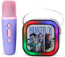OTL K-Pop Demon Hunters Karaoke Speaker With Microphone Wireless Purple (ACC-1611)