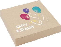 Χαρτοπετσέτες 33Χ33 Birthday Party 20Τμχ (M9904392)