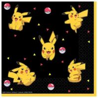 Χαρτοπετσέτες 33X33 Pikachu-Pokemon 16Τμχ (M9917107)