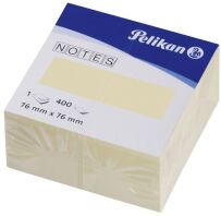 Pelikan Κύβος Αυτοκόλλητος Σημειώσεων Κίτρινος 76x76mm (200261)