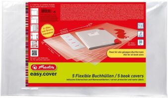 Herlitz Easy Cover Καλύμματα Βιβλίου Ρολό 5Τμχ (50014750)