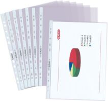 Herlitz Ζελατίνες Με Τρύπες Premium PP A4-10 Τμχ (5850102)