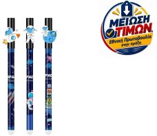 Metron Στυλό Erase Gel 0.7mm Μπλε Space-3 Σχέδια-1Τμχ (243.092462)