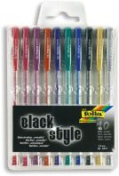 Folia Στυλό Gel Σετ 10 Χρώματα Μεταλλικά (830.1911)