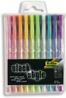 Folia Στυλό Gel Σετ 10 Χρώματα Παστέλ (830.1912)