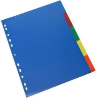 Διαχωριστικά Α4 5 Χρωμάτων Metron (04688)