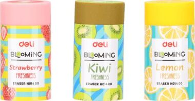 Deli Γόμα Blooming-3 Σχέδια-1Τμχ (231.306227)