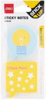 Deli Αυτοκόλλητα Χαρτάκια Σημειώσεων Stick Up 51x51mm 2X30 Φύλλων (231.318619)
