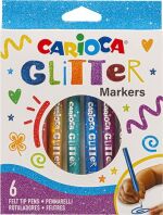 Carioca Μαρκαδόροι Glitter 6Τμχ (239.421908)