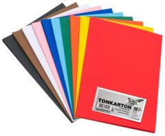 Folia Χαρτόνι A4 100 Φύλλα 220gr Διάφορα Χρώματα (830.6122-4-09)