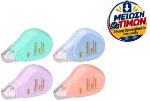 Deli Διορθωτική Ταινία Macaron Mini 5mmx5m-4 Σχέδια-1Τμχ (231.347381)