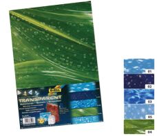 Folia Μπλοκ 23x33cm Με 5 Διάφανα Φύλλα Με Τοπία (830.83409)