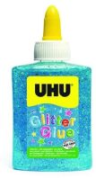 UHU Glitter Glue Blue Bottle 90gr (49981)