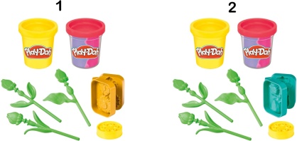 Playdoh Lil Flowers-2 Σχέδια (G2476)