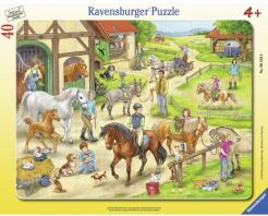 Ravensburger Παζλ Φάρμα Αλόγων 40τμχ-(06164)