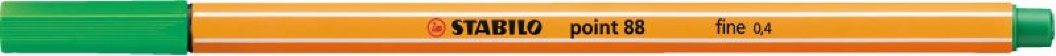 Stabilo Μαρκαδόρος Point 88/36 Green (01088036)