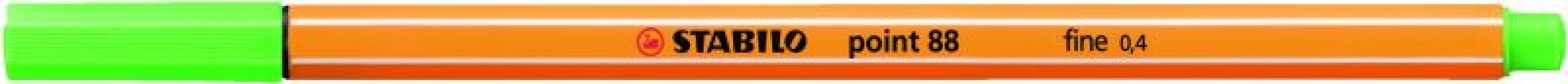 Stabilo Μαρκαδόρος Point 88/43 Light Green (01088043)