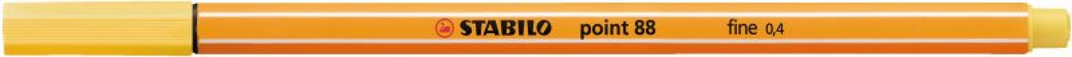 Stabilo Μαρκαδόρος Point 88/44 Yellow (01088044)
