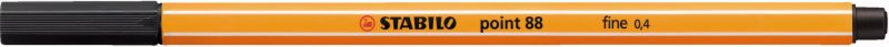 Stabilo Μαρκαδόρος Point 88/46 Black (01088046)