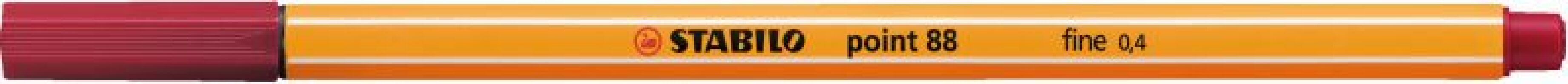 Stabilo Μαρκαδόρος Point 88/50 Crimson (01088050)