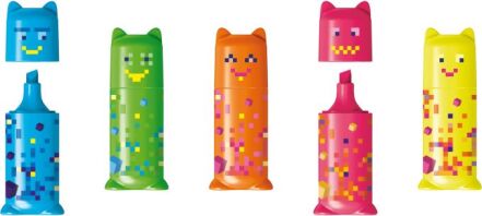 Maped Pixel Υπογραμμιστής Mini-5 Σχέδια-1Τμχ (743603)