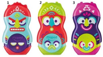 Maped Ξύστρα-Γόμα Loopy-3 Σχέδια (049131)