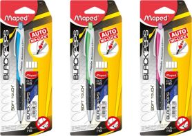 Maped Μηχανικό Μολύβι Αυτόματο 0.5mm Με Μύτες-3 Σχέδια-1Τμχ (559511)