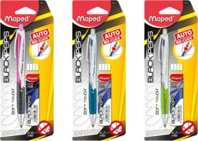 Maped Μηχανικό Μολύβι Αυτόματο 0.7mm Με Μύτες-3 Σχέδια-1Τμχ (559911)