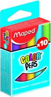 Maped Κιμωλίες Χρωματιστές 10Τμχ (593501)