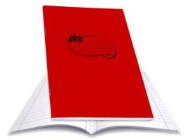 Skag Τετράδιο Κόκκινο P.P 50 Φύλλων (222303)