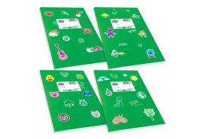 Skag Τετράδιο Πράσινο Χρωματιστό Κλασικά Super 17x25-50 Φύλλων 80gr 1Τμχ (246866)