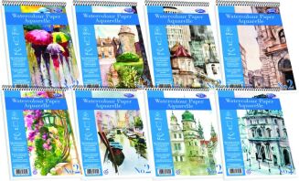 Skag Μπλοκ Ακουαρέλλας Όρθια Α4 No2 12 Φύλλων-1Τμχ (274845)