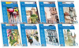 Skag Μπλοκ Ακουαρέλλας Όρθια 25x35cm No3 12 Φύλλων-1Τμχ (274869)