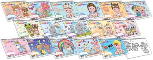 Skag Μπλοκ Ζωγραφικής Με Εικόνες Νο1-15 Φύλλα - 1Τμχ (147149)