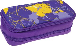 NBA Los Angeles Lakers Retro 23 Κασετίνα Βαρελάκι Οβαλ (338-29141)