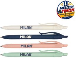 Milan Στυλό P1 430 Since 1918 Μπλε-4 Σχέδια (325-01291-176510930SNC)