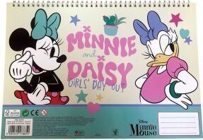 Minnie Nomadic Spirit Μπλοκ Ζωγραφικής Α4+Stickers (340-32416)