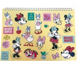 Minnie Nomadic Spirit Μπλοκ Ζωγραφικής Α4+Stickers (340-32416)