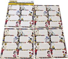 Gim Peanuts Ετικέτα-4Τμχ (775-74146)