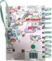 Hello Kitty Μπλοκάκι Α6 Με Λάστιχο (335-76003)