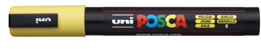Posca Μαρκαδόρος Μεσαίο Κίτρινο-1Τμχ (BL-4068)