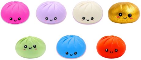 Dumplings Μπάλα Standard Squishy-7 Σχέδια-1Τμχ (2604005)