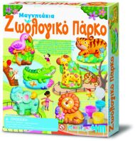 4M Ζωολογικό Πάρκο Μαγνητάκια/Καρφίτσες-Κατασκευή (4M0527-04753)