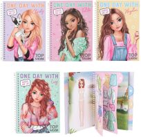 Top Model Μπλοκ Με Αυτοκόλλητα-Dress Me Up For One Day (D13742)