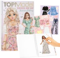 Top Model Μπλοκ Με Αυτοκόλλητα-Dress Me Up Big Summer Feeling (D13833)