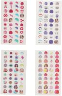 Top Model Αυτοκόλλητα Νυχιών Beauty & Me-4 Σχέδια-1Τμχ (D13494)