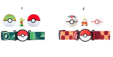 Pokemon Ζώνη Με 2 Clip'N Go W20-2 Σχέδια (JW095283-W20)